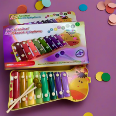 Дитячий музичний ксилофон на 8 клавіш, музичні інструменти для малюків