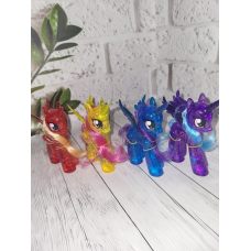 Маленька Поні My Little Pony, Фігурки поні світиться, Яскрава конячка для дівчинки