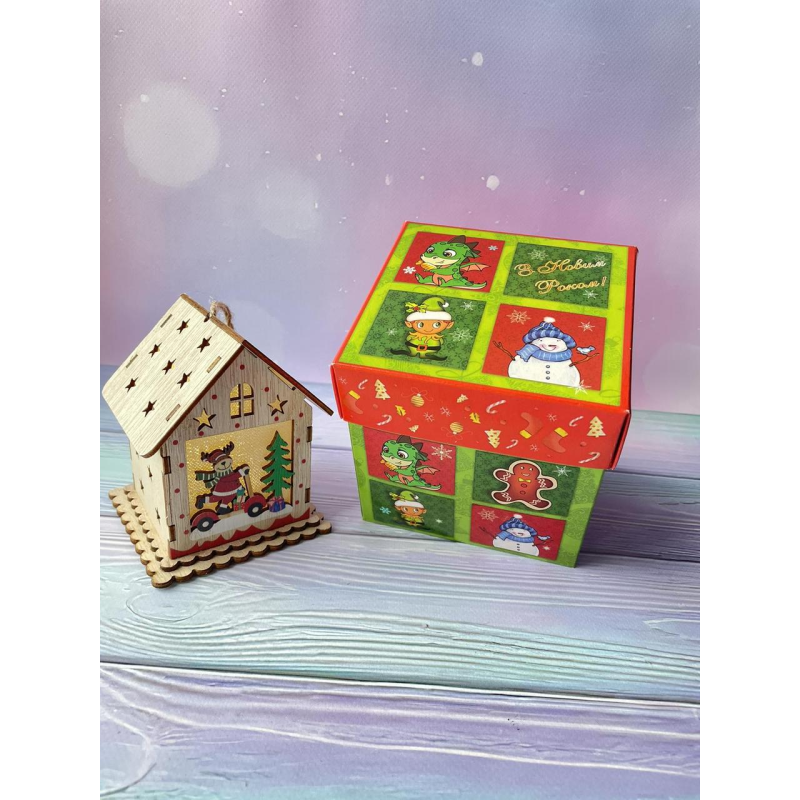 Подарунковий Бокс до Святого Миколая Подарунковий Бокс до Святого Миколая