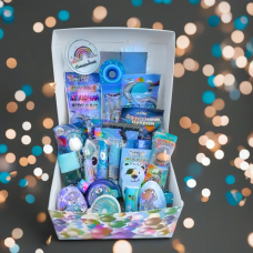 Бокс із солодощами для хлопчика, Сюрприз бокс, Подарункові набори для хлопчиків, Цукерки на свято дитині