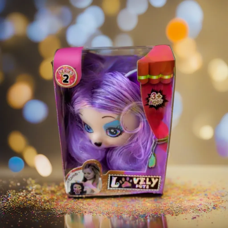 Набір іграшок Lovely Pets для подарунка, мила собачка з яскравим волоссям, лялька для дівчинки, подарунок для малюка