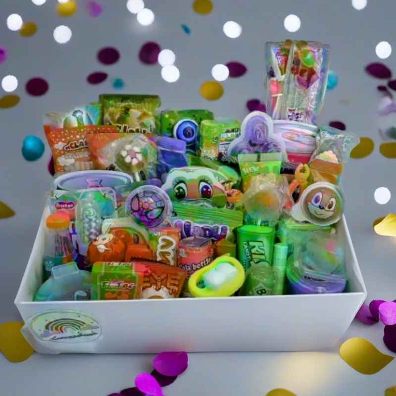Великий подарунковий набір цукерок Світ Бокс для дитини, Солодкий бокс на свято, Коробка з цукерками