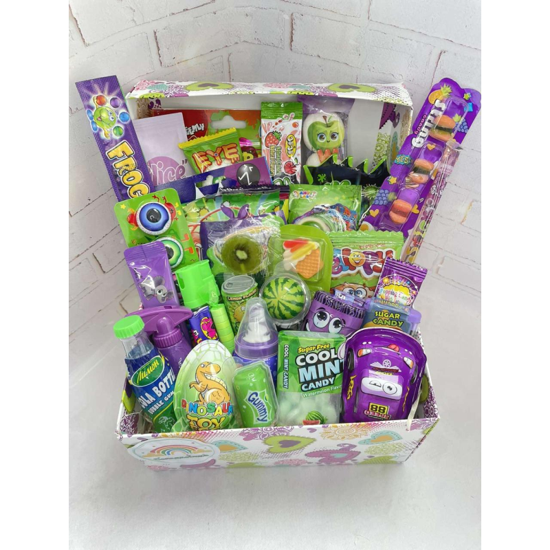 Смачний оригінальний подарунок, Дитячий святковий бокс для хлопчика, Товари для дітей