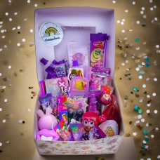 Унікальний подарунок, бокс для дівчинки, Подарунковий набір цукерок для ласуна