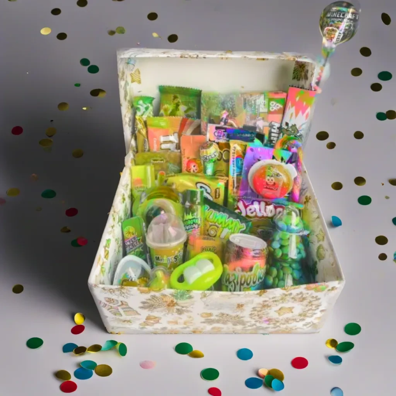 Оригінальний подарунок хлопчику на день народження, солодкий подарунок, подарунковий бокс для дитячого свята