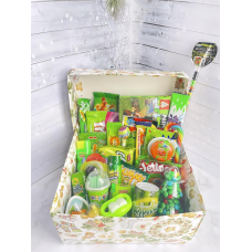 Оригінальний солодкий подарунок дівчинці на день народження, великий подарунковий бокс для дитини на свято