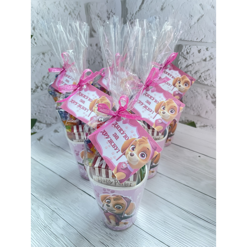 Солодкі подарунки для дитячого свята, Оригінальні набори цукерок для дитячої вечірки