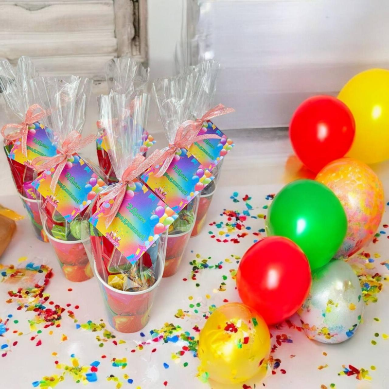 Унікальні комплекти цукерок для тематичної дитячої вечірки,Набір солодощів для свята,