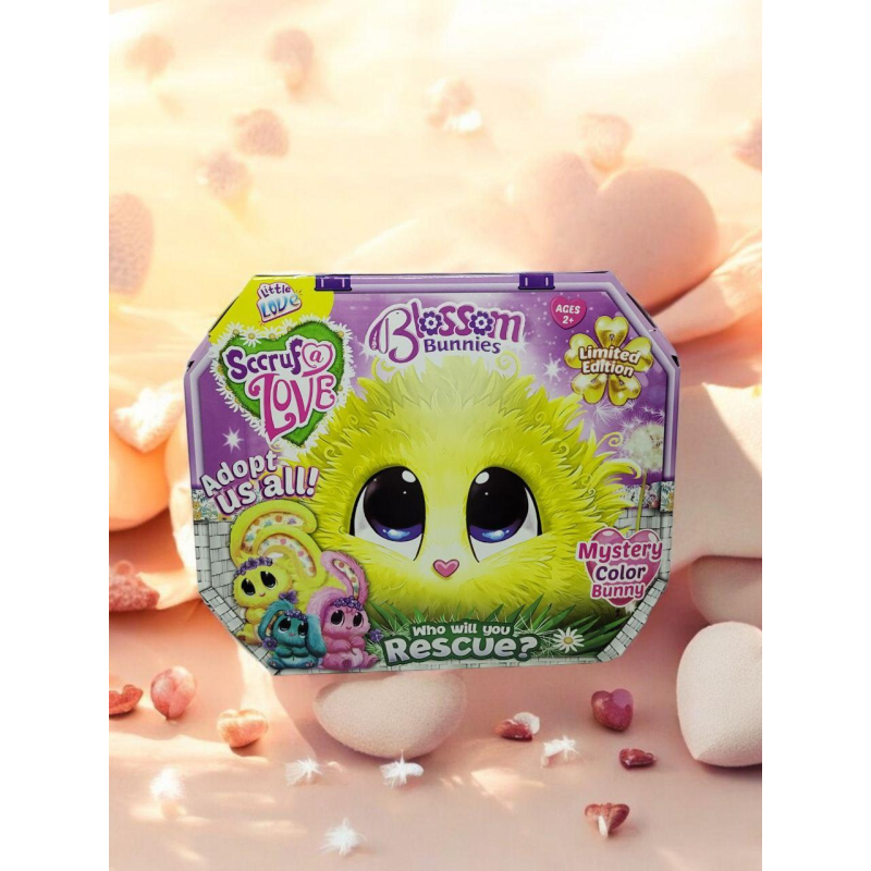 М'яка іграшка сюрприз няшка втрата жовтого та синього кольору з гребінцем та шпилькою М'яка іграшка сюрприз няшка втрата жовтого та синього кольору з гребінцем та шпилькою