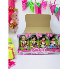 Дитяча лялька іграшка з собачкою для дівчаток чарівний подарунок для дитини