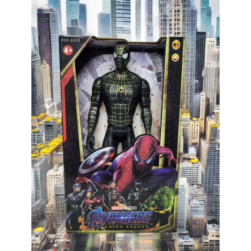 Модель супергероя Марвел і ДС з підсвічуванням пластикові герої марвел людина павук, тор, веном, супермен Модель супергероя Марвел і ДС з підсвічуванням пластикові герої марвел людина павук, тор, веном, супермен