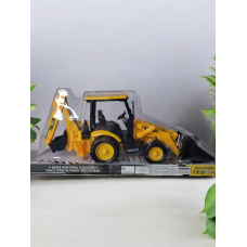Дитяча іграшка Ексковатор із навантажувачем жовтого кольору навантажувач для маленьких фермерів