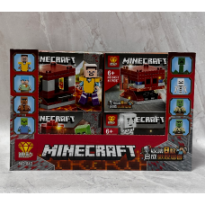 Конструктор Minecraft для хлопчика мультяшний дитячий конструктор розвиваючий набір для дітей