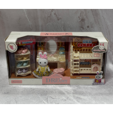 Набір меблів з фігуркою Зайчики ігровий набір флоксікових кроликів