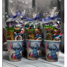 Набір із солодощами для дітей індивідуальний подарунковий стакан для дитини набір цукерок