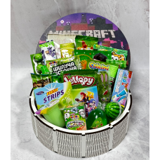 Набір цукерок коробки Майнкрафт набір солодощів на подарунок дитині солодощі для дітей