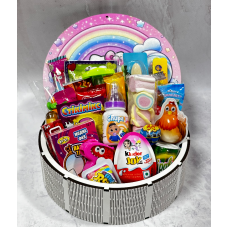 Солодка коробка Хелоу Кітті набір солодощів на подарунок дитині солодощі для дітей.