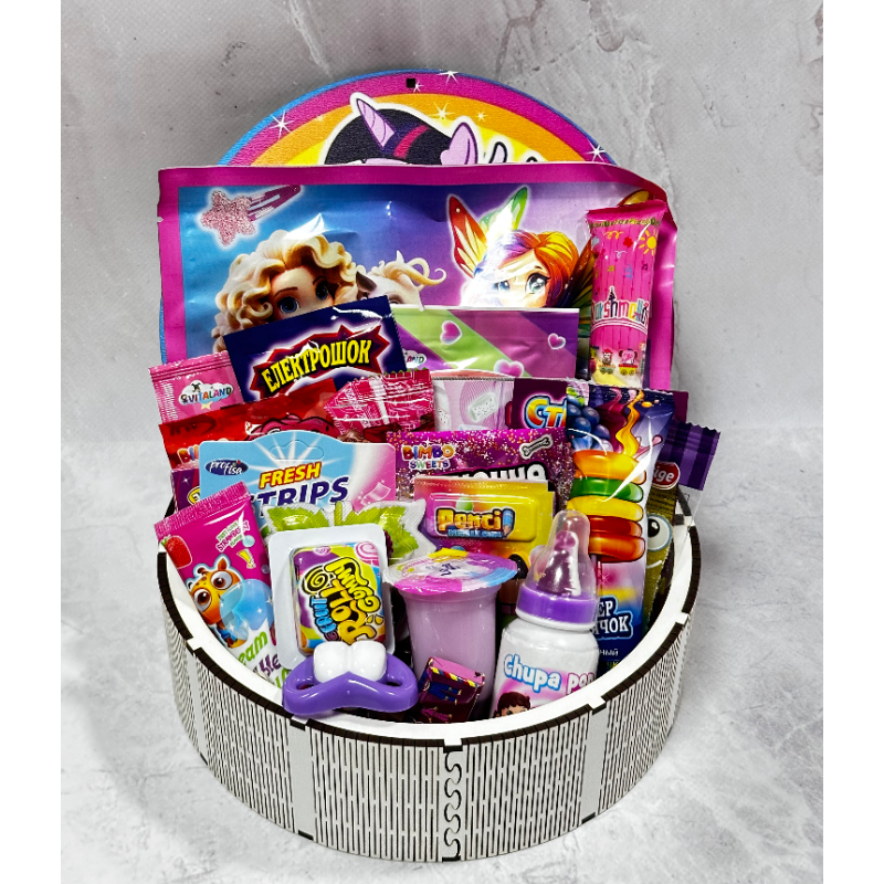 Цукерковий бокс Май Літл Поні набір солодощів на подарунок дитині солодощі для дівчаток Цукерковий бокс Май Літл Поні набір солодощів на подарунок дитині солодощі для дівчаток