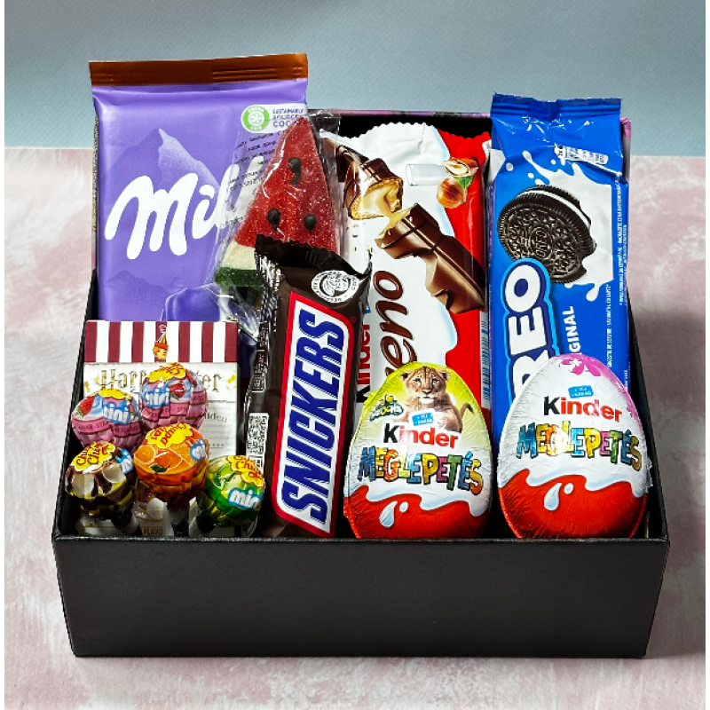 Набір цукерок подарунковий в барвистий упаковці набір солодощів на подарунок коханій людині 19*12*7 Набір цукерок подарунковий в барвистий упаковці набір солодощів на подарунок коханій людині 19*12*7