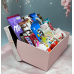 Солодкий бокс на подарунок в барвистій упаковці набір цукерок 21*14*8 см солодкий подарунок близьким Солодкий бокс на подарунок в барвистій упаковці набір цукерок 21*14*8 см солодкий подарунок близьким