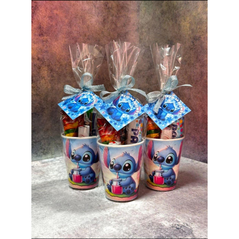 Солодкий стакан для дітей, набір цукерок з листівкою