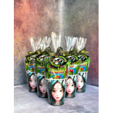 Солодкий стакан для дітей, набір цукерок з листівкою