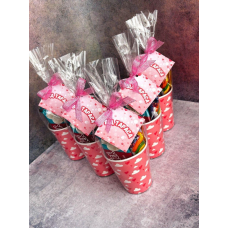 Солодкий стакан для дітей, стакан з цукерок.