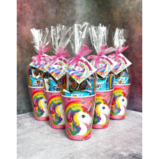 Склянки із солодощами для дітей на свято