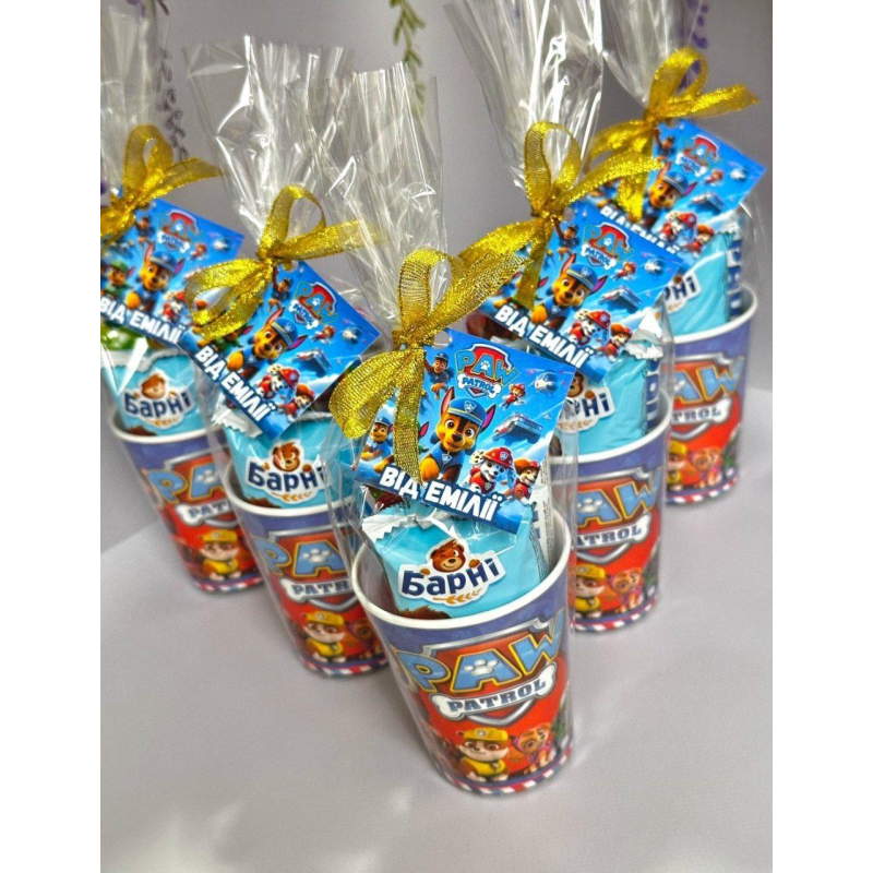 Солодкі склянки на свято, на день народження та до школи