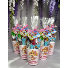 Солодкі склянки на свято, на день народження та до школи