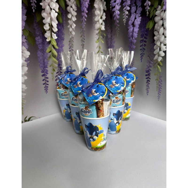 Солодкі склянки на свято, на день народження та до школи