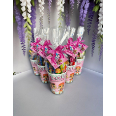 Солодкі склянки на свято, на день народження та до школи